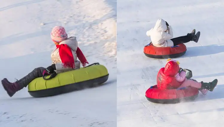 Wholesale Custom Snow Sleds Inflatable Snow Tube For Adults