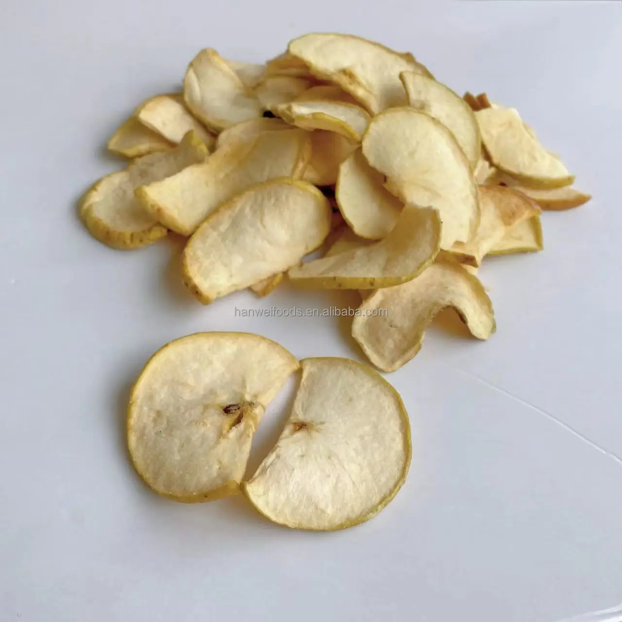 Crisp dry fruits vacuum fried apple slices healthy snack dried apple chips