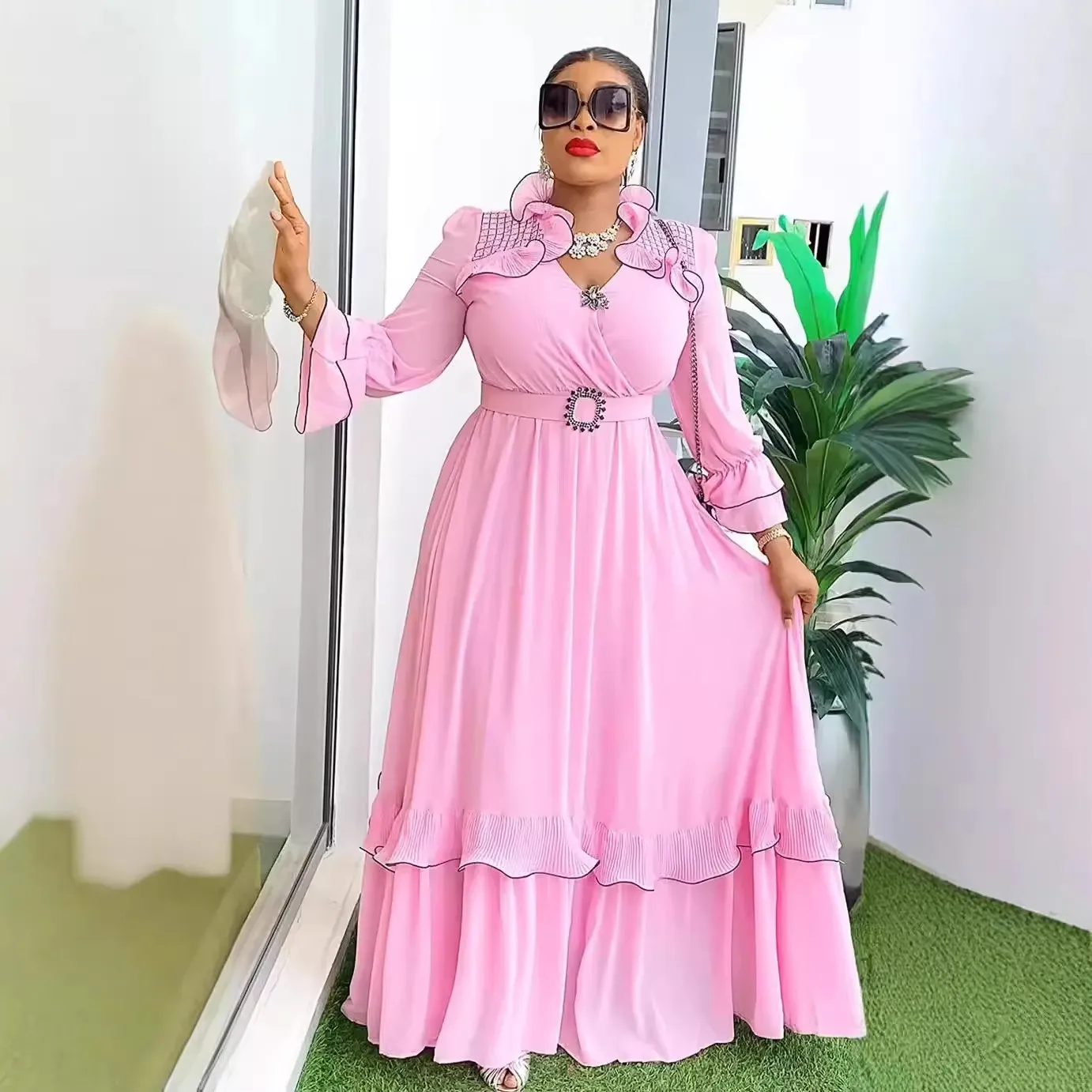 Alibaba.com: African Plus Size Ankara Maxi Dress, Chiffon Wedding Gown,  Dashiki Party Wear : Connect with global suppliers offering certified  products for bulk orders.