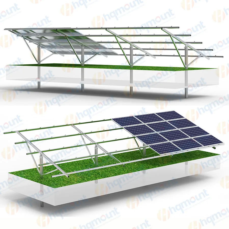 PV C Pile Ground Mounting Structure - Solar Panel Pole Mount