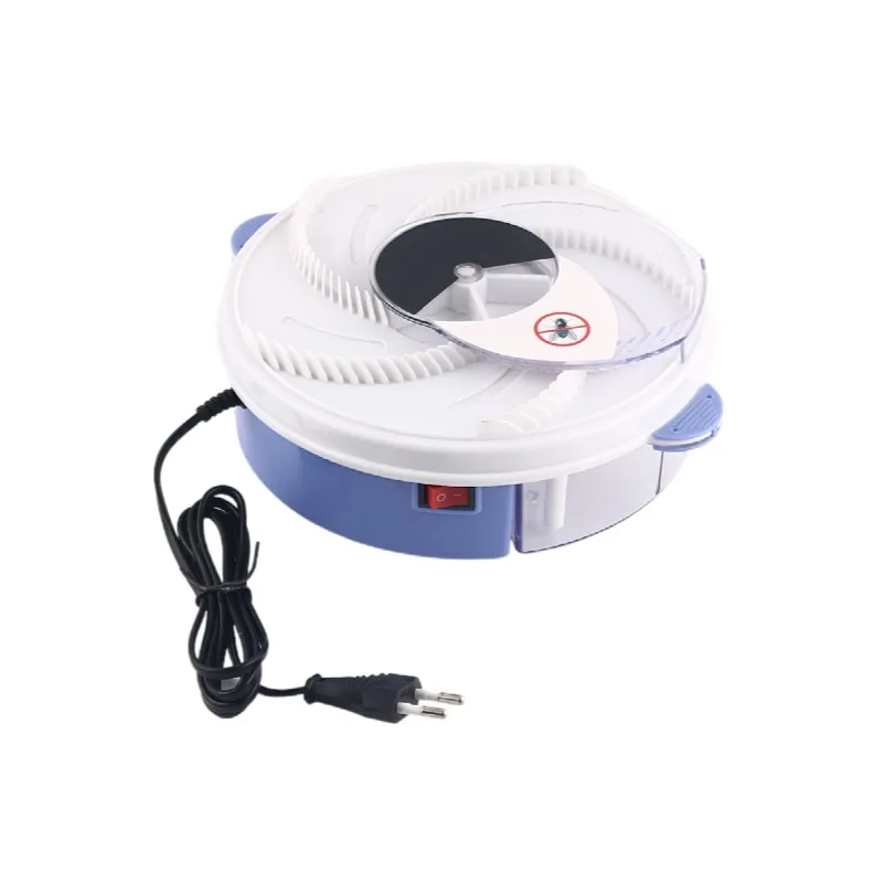 High Quality Electric Fruit Fly Trap Summer Revolving Automatic Flycatcher with EU Plug Fly Trap