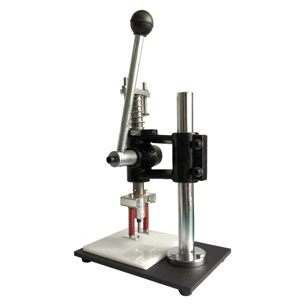 Manual Plastic Bag Earring Card One Round Hole Puncher