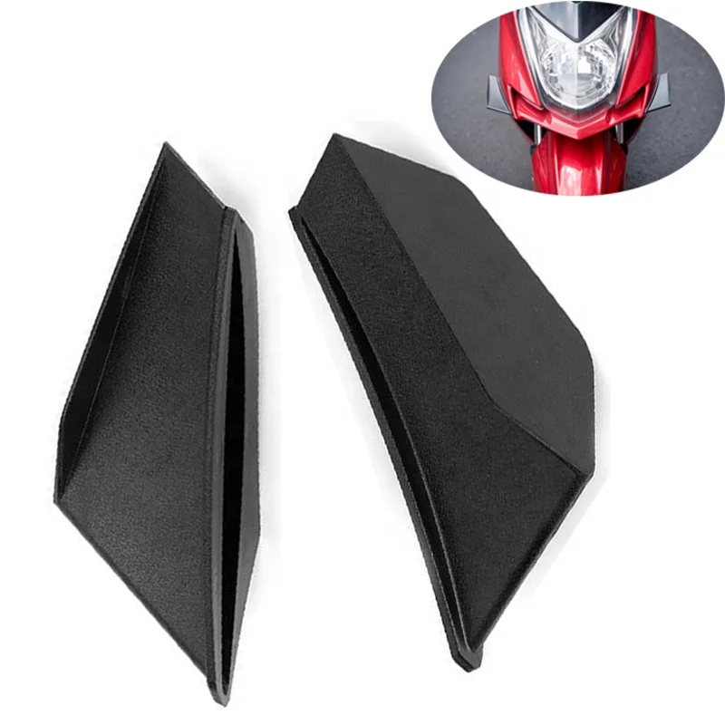 Plastic Motorcycle Dynamic Winglet Aerodynamic Wing Kit Wing Kit for Honda Yamaha Suzuki Kawasaki Nmax 155 PCX Vario CBR