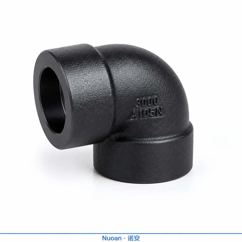 锻造接头 90 度承插弯头 Asme B16.11 3000# 6000# 9000#