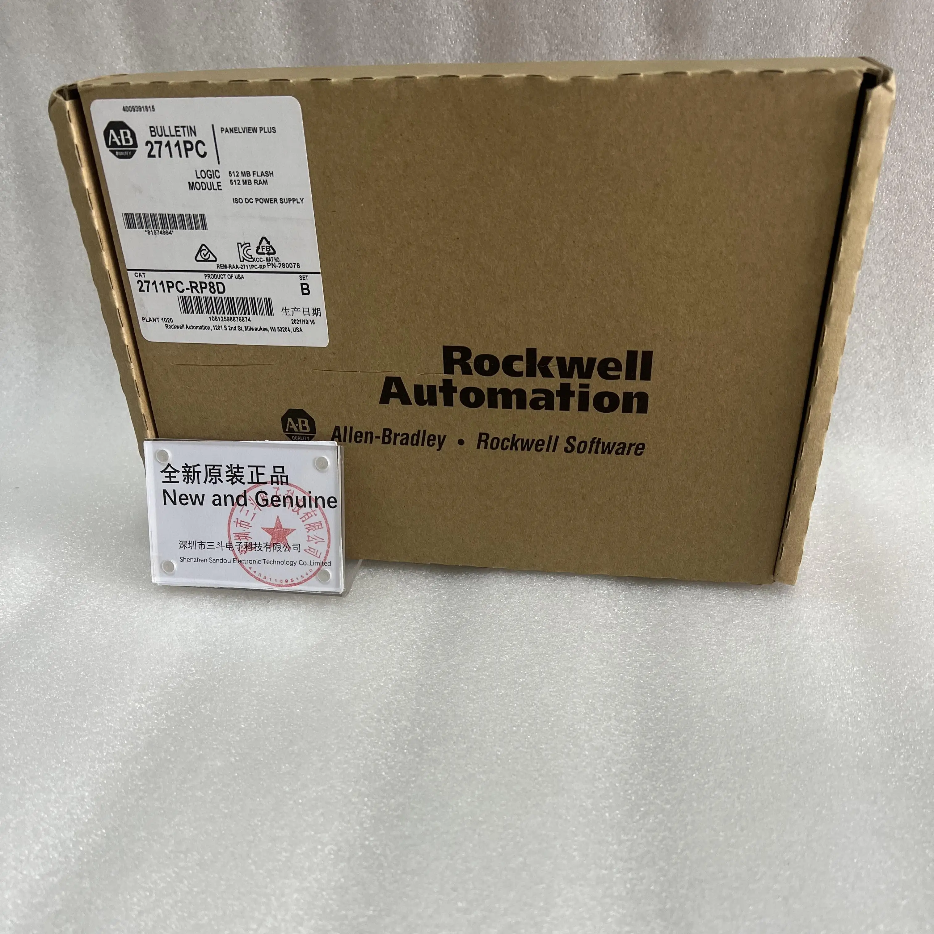 Allen-Bradley PanelView Plus Logic Module 2711PC-RP8D