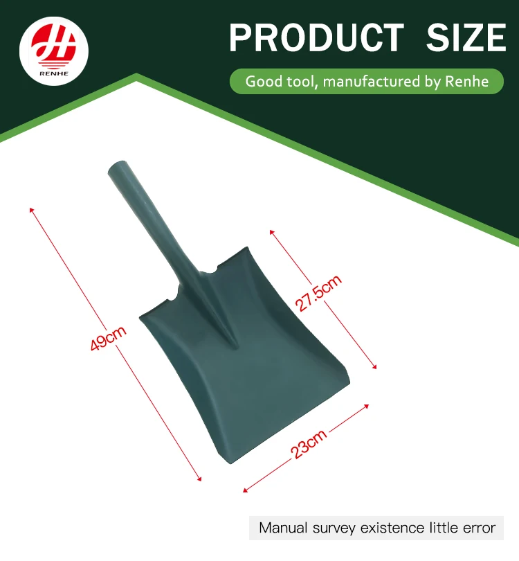 product high quality  metal hand tool  outdoor camping farming  garden shovels head-4
