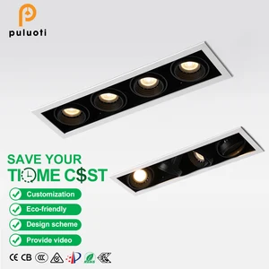 PULUOTI CE CB Certified Spot Led Encastrable High Brightness MR16 GU10 20W-40W AC85-240V Dimmable for Various Lighting Needs