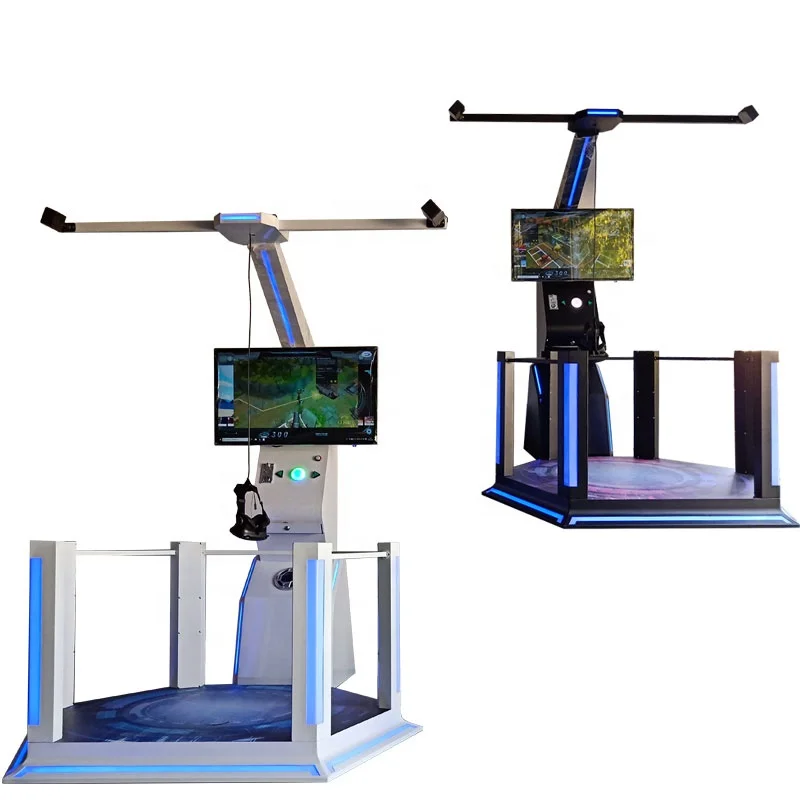 Amusement Park Vr Shooting Arena Virtual Reality Stand Vr Gaming Equipment 360 Vr Experience Shoot Boxing Machine