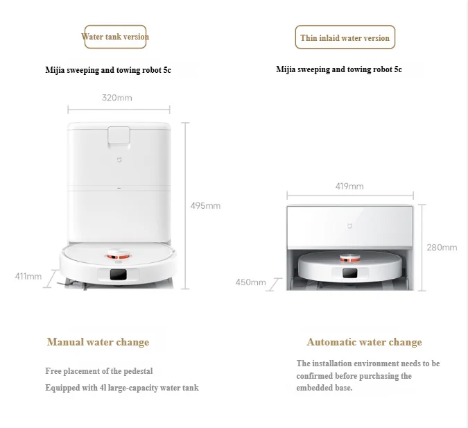  Xiaomi Mijia Mopping and Cleaning Robot 5C   factory