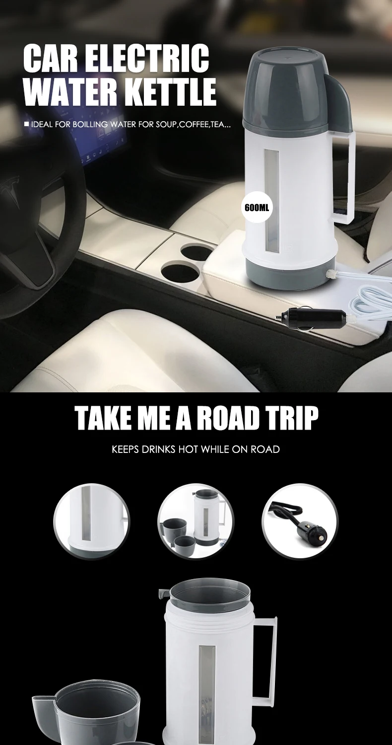 12v 24v Car Electric Water Kettle Boiler Heater Buy Car Electric