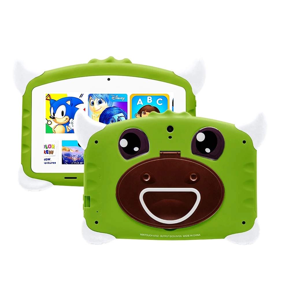 New Design 7 Inch Tablet Wifi Quad Core Kids Tablet for Kids Gift Game Apps Android 7.0 1GB RAM 16GB ROM Tablet PC