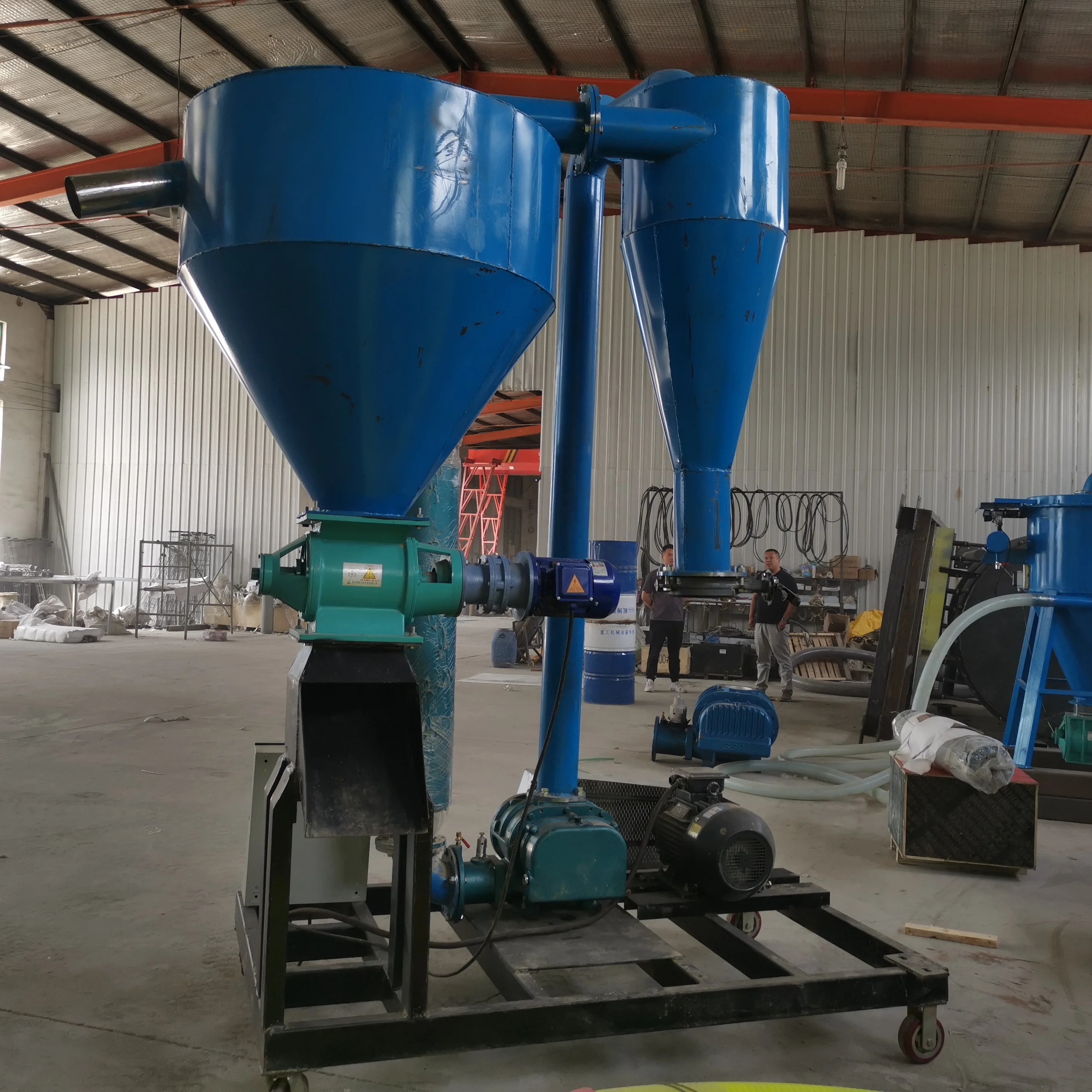 Известный Китай большой емкости зерна рисовой шелухи пневматический конвейер корабль разгрузчик горячая распродажа