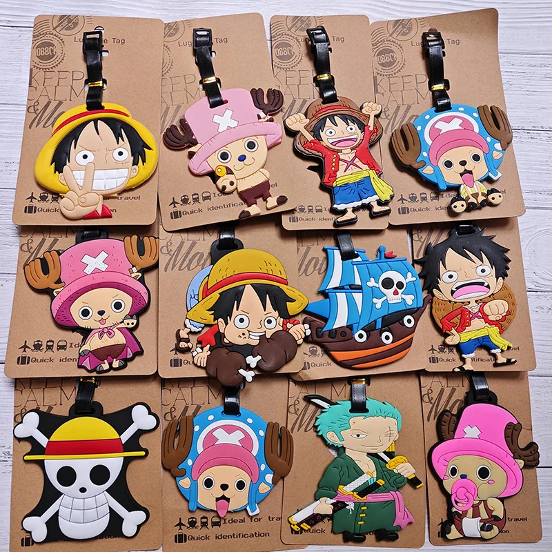 26 Color Anime Monkey D. Luffy Roronoa Zoro Luggage Tag