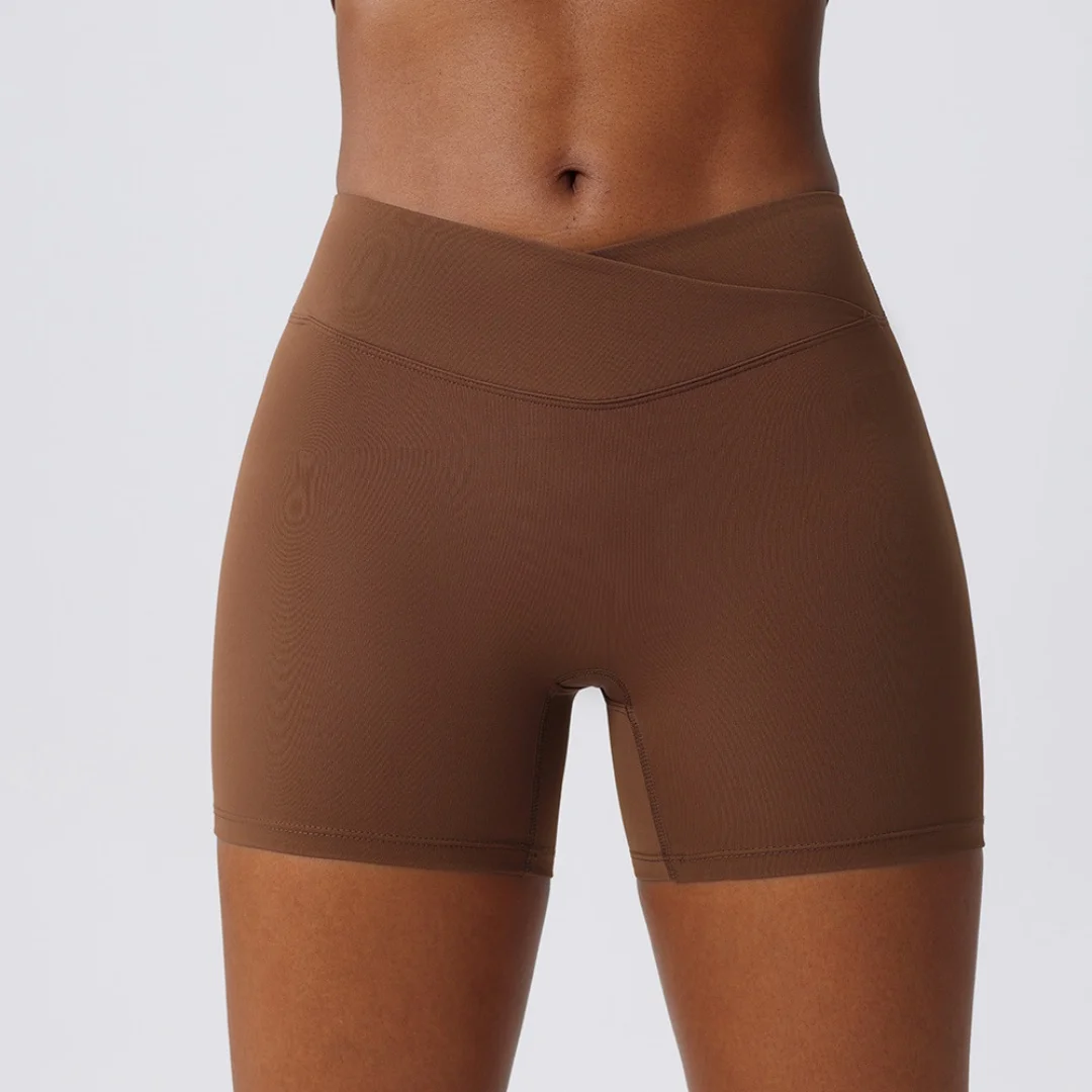 Universal Women Short Sports Shorts Soft High Elastic Breathable Cooling Four Seasons Fitness Shorts