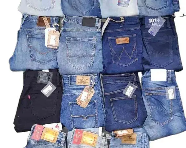 Denim Jeans Pants High Quality Stock Lot Super Low Price - Buy Stock ...