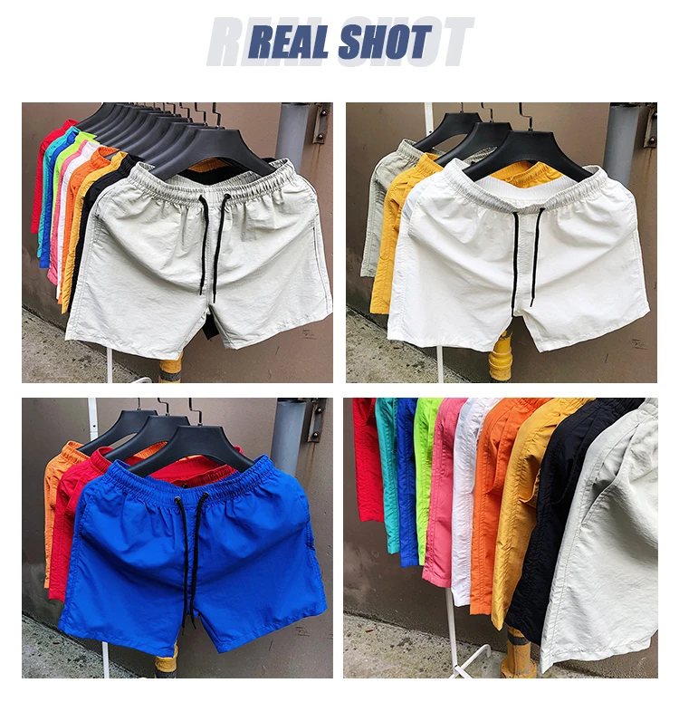 Wholesale Stock Custom  Summer Printing Polyester Sweat Shorts Men Running Workout Mens Shorts658_voghion.com