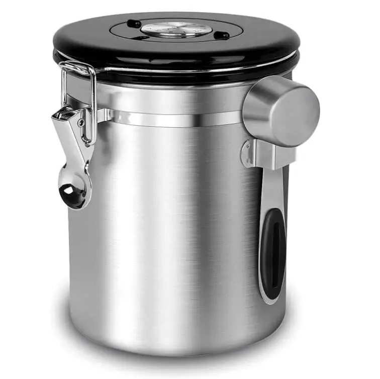 Airtight Coffee Canister with Stainless Steel Spoon | EspressoWorks