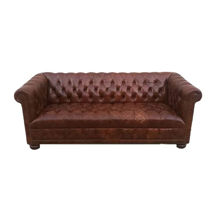Vintage Victorian Leather Sofa Brown Leather Chesterfield Sofa Buy