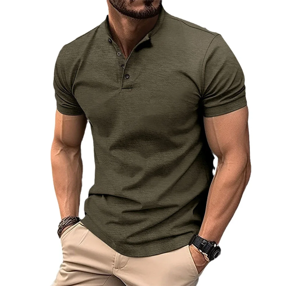 Men’s Casual Solid Color Shorts - Lightweight Summer Wear for Men