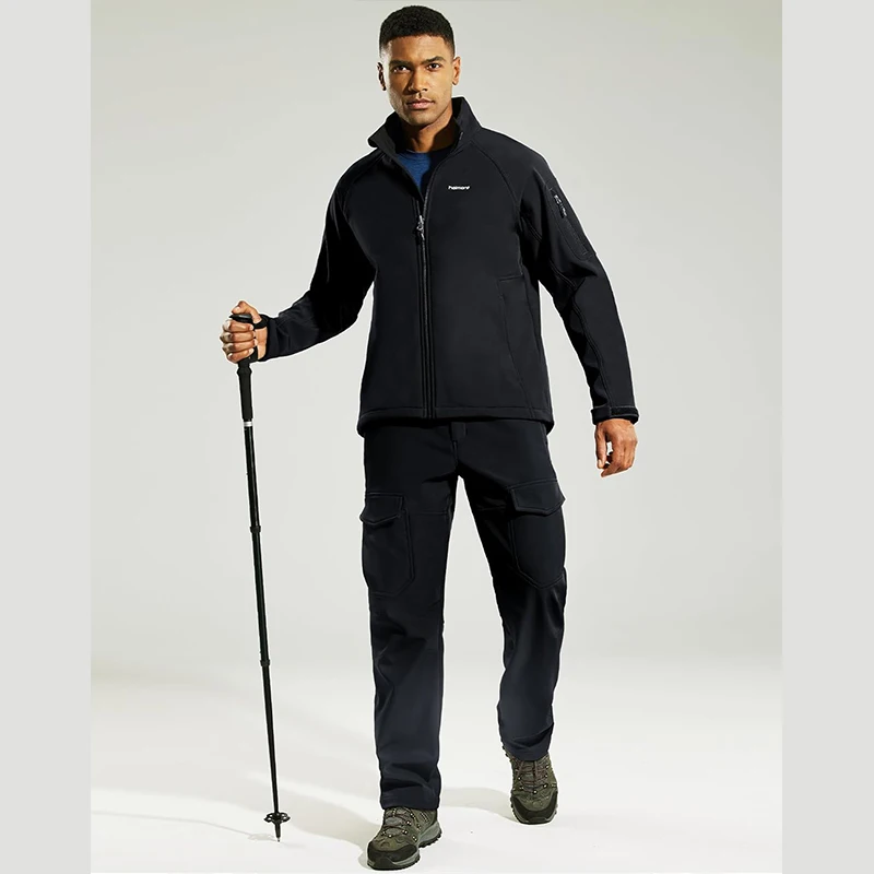 Windproof Tactical Hiking Outdoor Fishing Jackets Waterproof Softshell Hunting Jacket Coats For Men_voghion.com