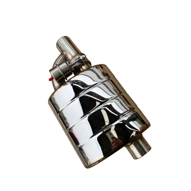 51/63/76mm Auto Uitlaatsysteem Elektrische Klep Controle Uitlaatpijp Kit Demper Roestvrij Staal Uitlaat Klep Uitlaatsierstuk(76MM Left 1