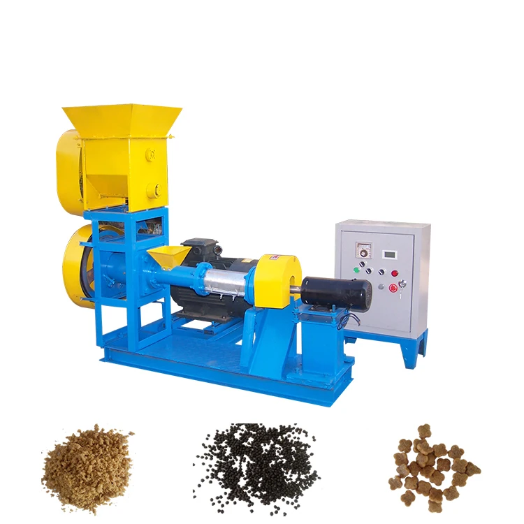 Poultry Floating Fish Feed Machine Price Granulator Machine Animal Feed Pellet Machine