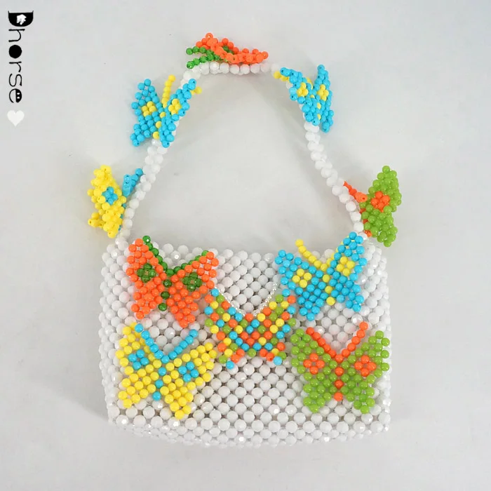 Fashion Designer Design Luxury Hand Work butterfly Bags Beaded