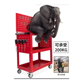 China Supplier Wholesale High Grade Three-Story Auto Repair Tool Cart