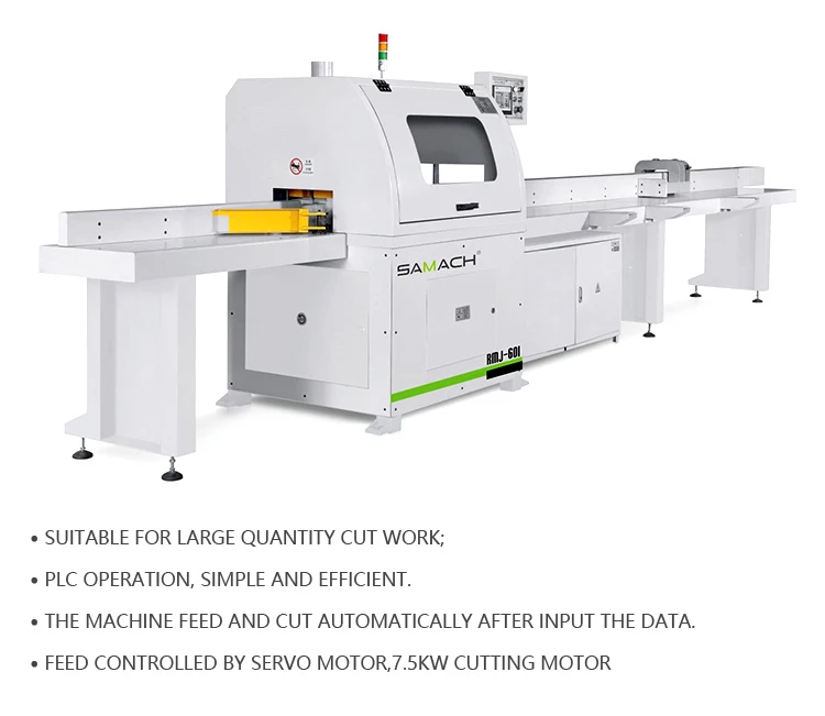 SAMACH CNC Timber Cutting Saw Machine - High-Accuracy Woodworking