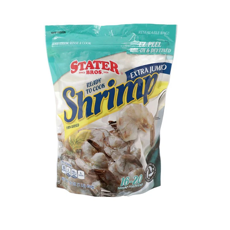 Buy Wholesale China Frozen Shrimp Packaging Bag Of Frozen Food