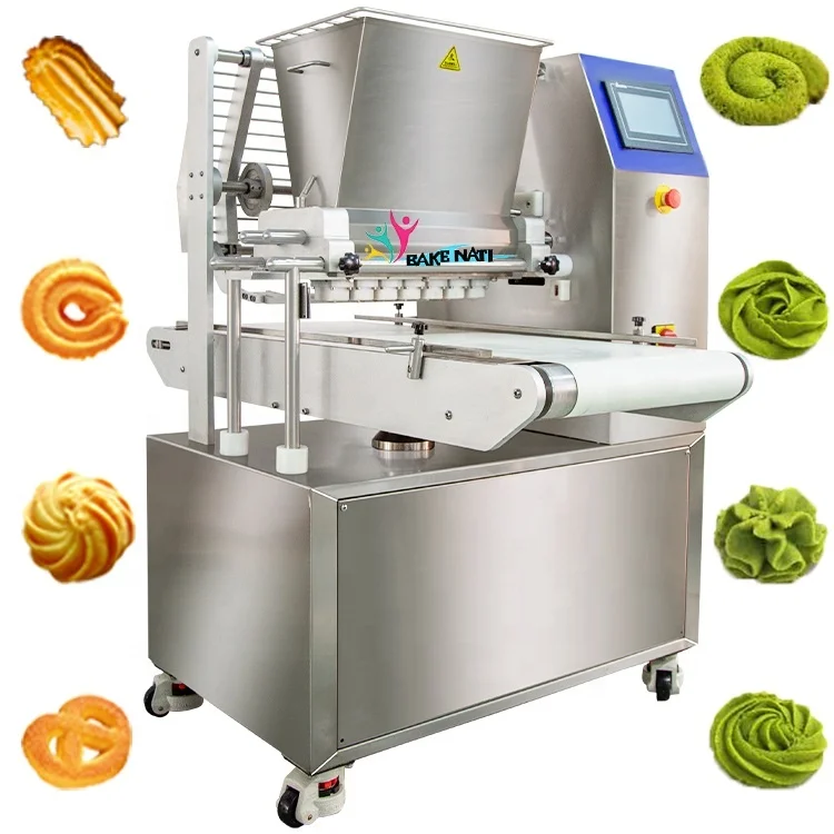 BNT700A Mimac New High Efficiency Automatic Multifunctional Wire Cut Biscuit Cookies Making Machine Twisted Drop Depositor 1