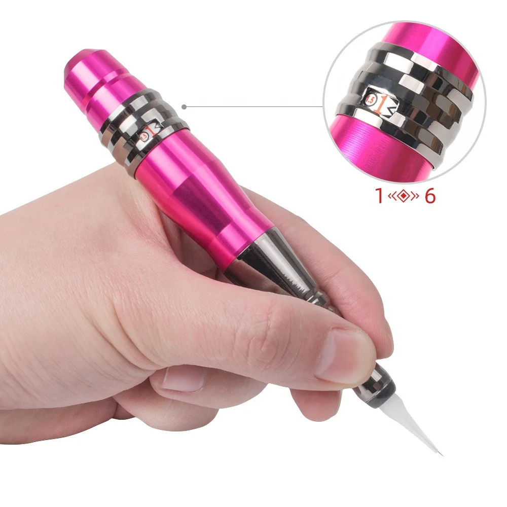 YAGE Digital Eyebrow Tattoo Pen Lips Eyeliner Micorshading Kit Mini Gun Make up Microblading Eyebrows Permanent Makeup Machine