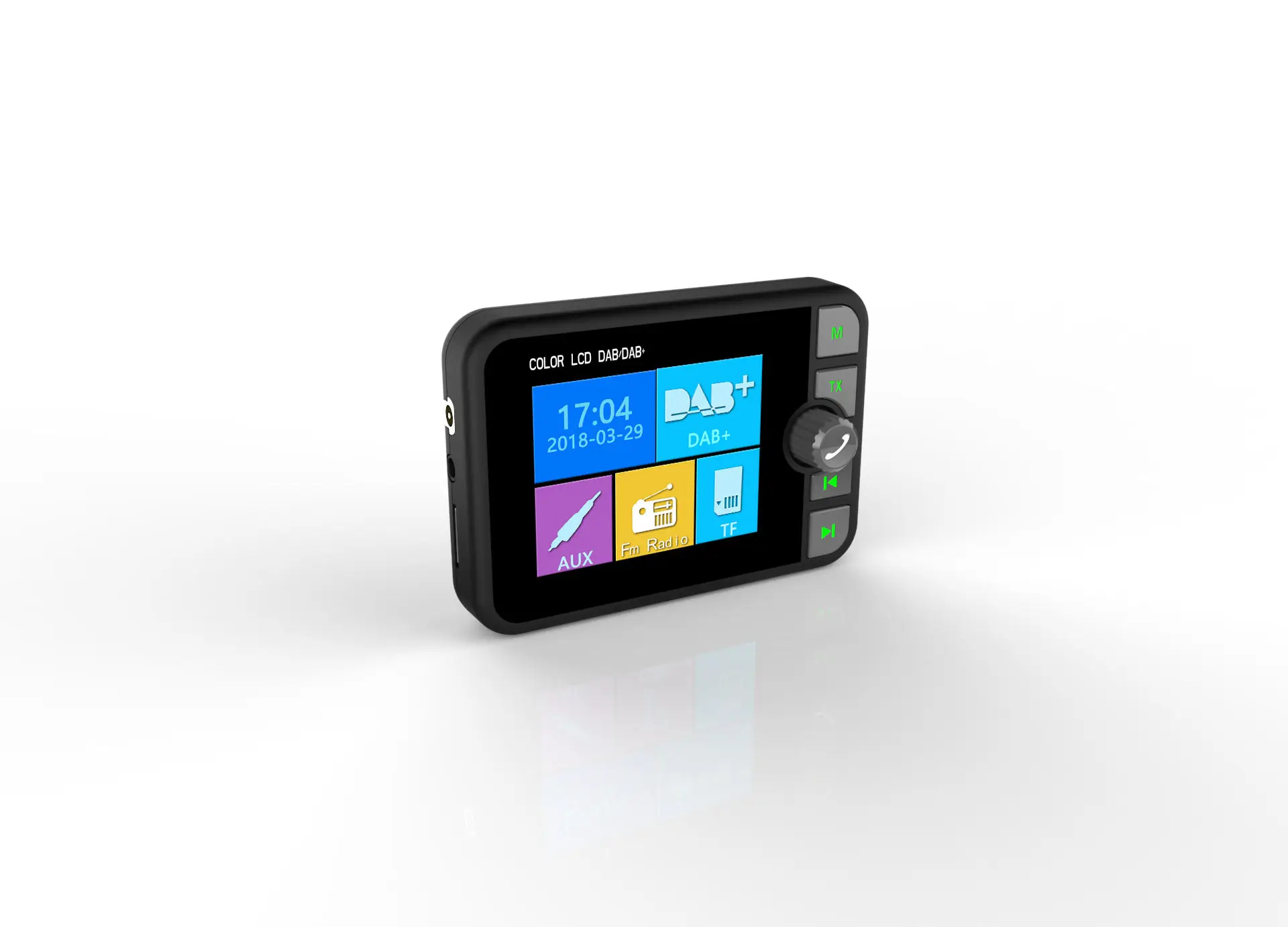 Vofull Portable Dab Digital Radio Fm/am Receiver Touch Screen Car Radio ...