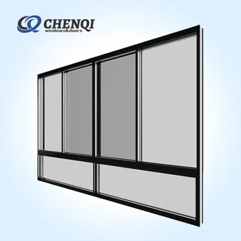 CHENQI  Aluminum Window High Transmittance Glass Hidden Handle Stylish Design of windows for House for Newly Built Houses