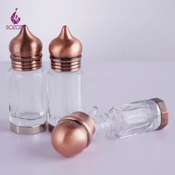 Luxury Arabian Oud Attar 3M 6Ml 12Mll Perfume Oil Small Glass Bottles For Essential Oils