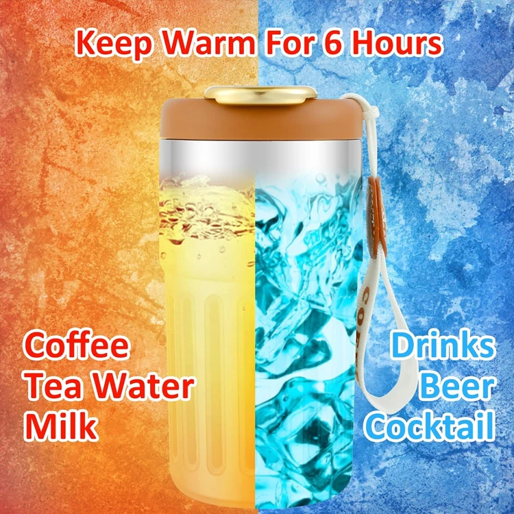 Custom Logo Led Smart Temperature Control Thermal Travel Coffee Mug Cups With Built-In Battery