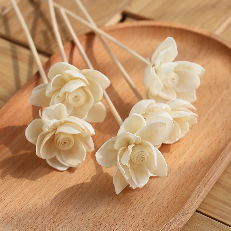 True Scent Reed Diffuser Flower Aromas Sola Wood Flower Sola Flowers Diffuser With Rattan Diffuser Sticks