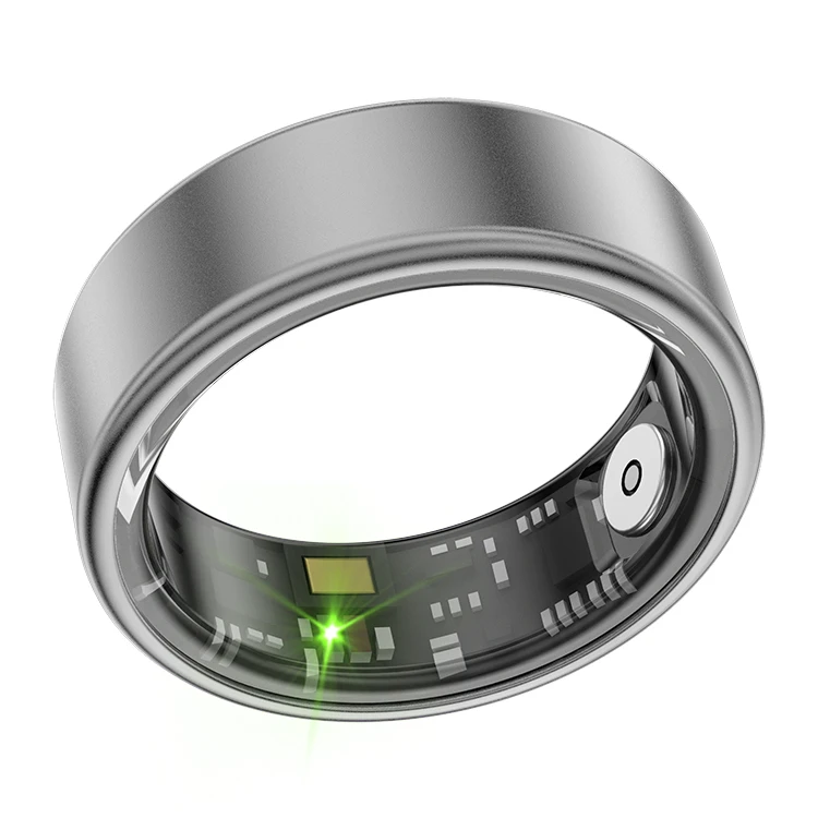 Smart Wearable SR06 Health Smart Ring with Charging Case Automatic Exercise Heart Rate Sleep Monitor Waterproof Fitness Tracker