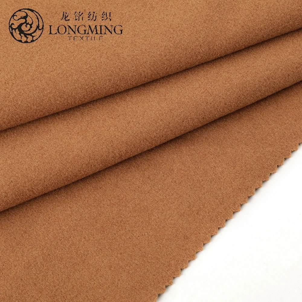 Оптовая продажа, Заводская поставка, цепочка под заказ, двухсторонняя шерстяная ткань для женских пальто зимой