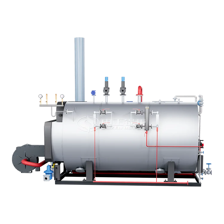 New Design Computer Control Lpg 4 Tons Capacity Light Oil Residual Oil Steam Boiler