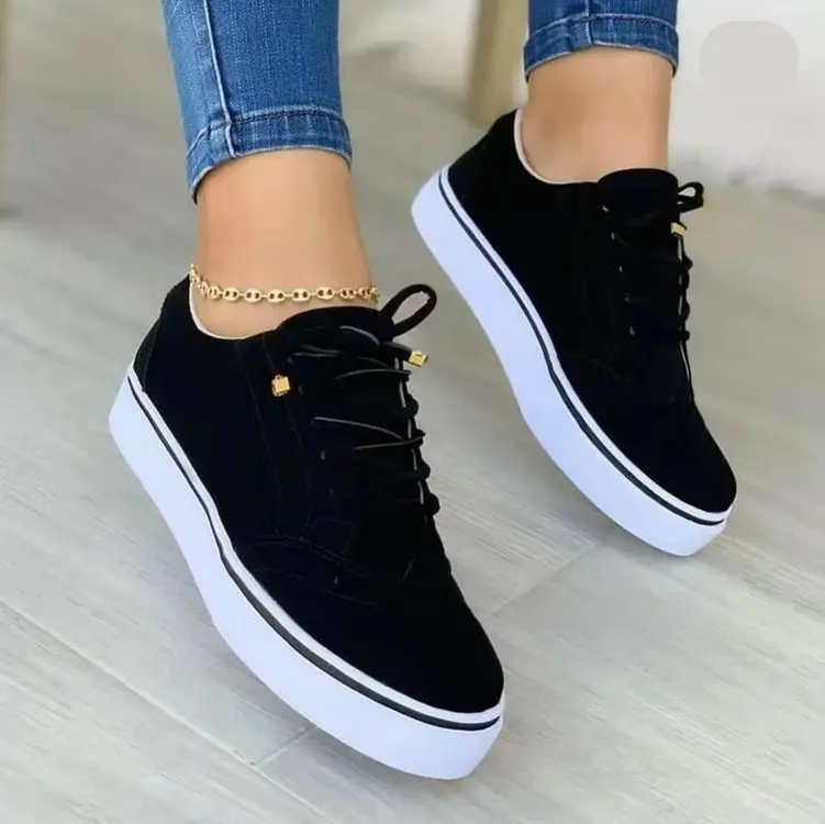 High Quality Anti Slip Breathable Microfiber Leather Upper Casual Shoes ...
