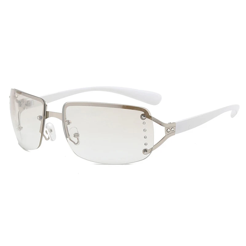 Occhiali Da Sole FELRES UV400 Montatura Quadrata Spessa &ndash; Uomo Donna Hip Hop