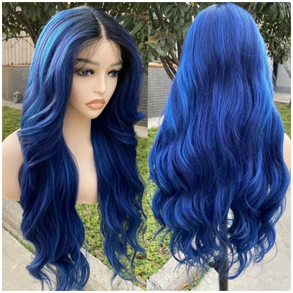 Xtress Highlight Ombre Lace Front Wigs 30 Inch Pre Plucked With Baby
