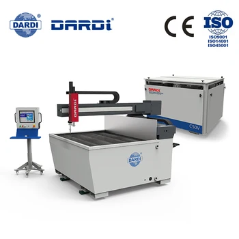 CNC water jet metal cutter stainless steel water cutting machine 1300*1300(x*y)