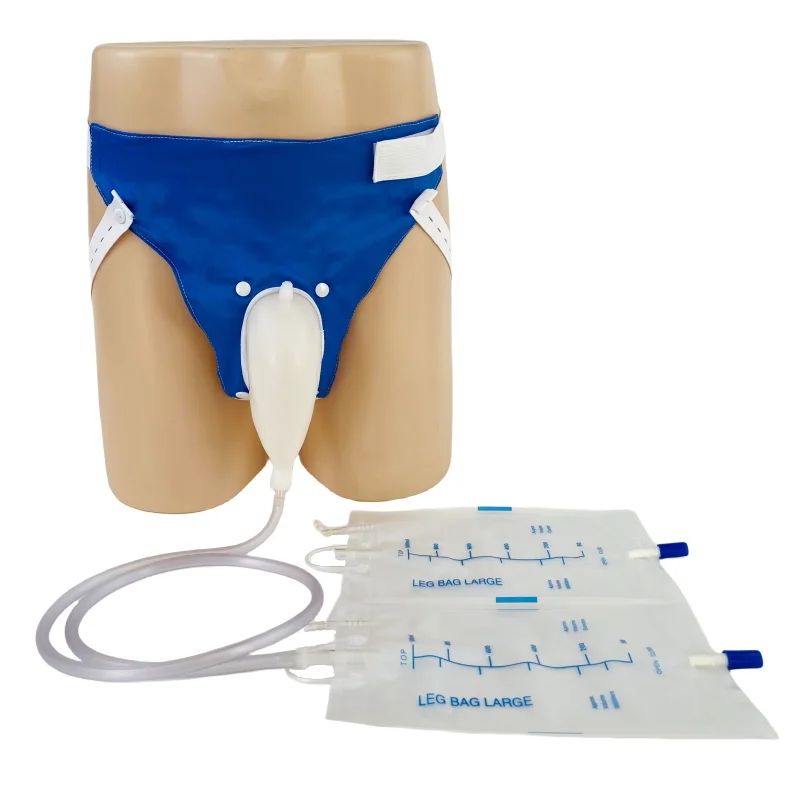 TPE Urinal Collector Urinary Bag for Male and Female Catheter Urine Drainage Bag Urine Collection Bag Set