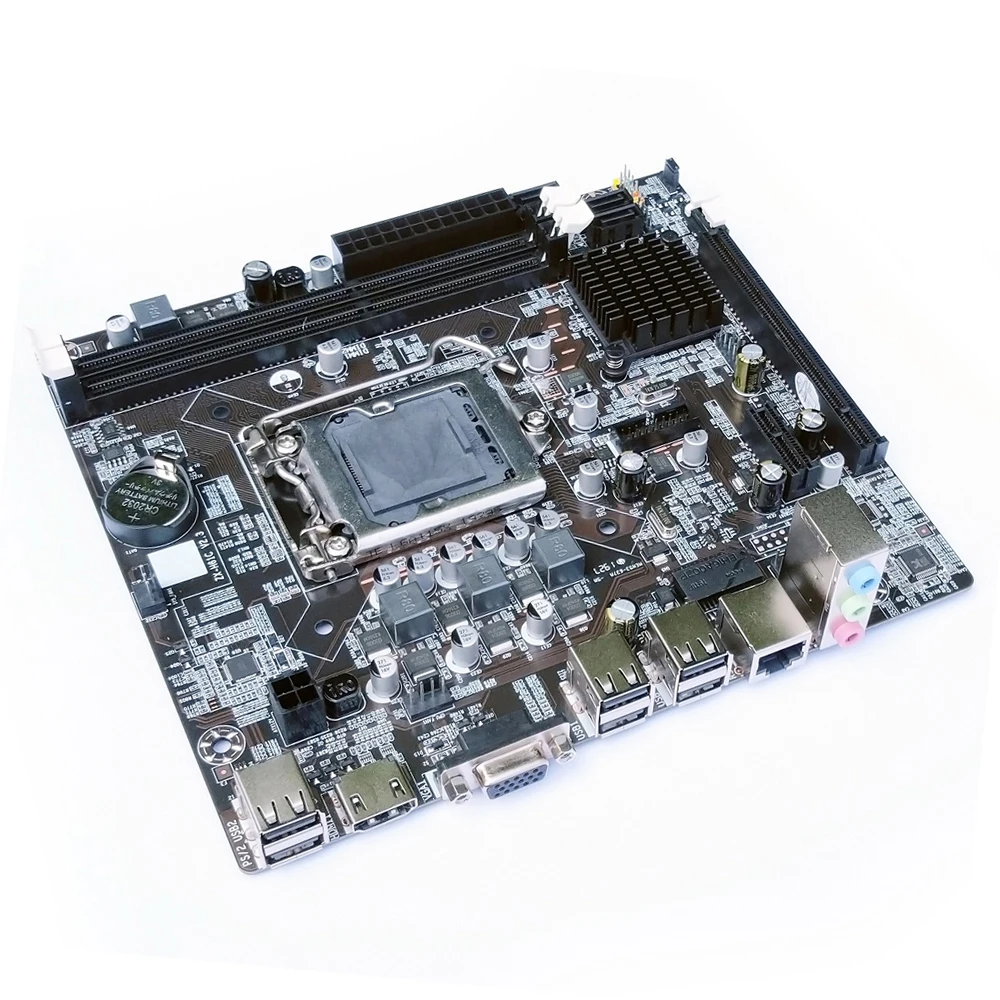ICOOLAX Motherboards Cpu Combo H611155 Core I3 2120 for Pc Gaming