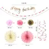 Pink Girl Birthday Decoration Set