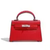 Bright red (silver buckle)