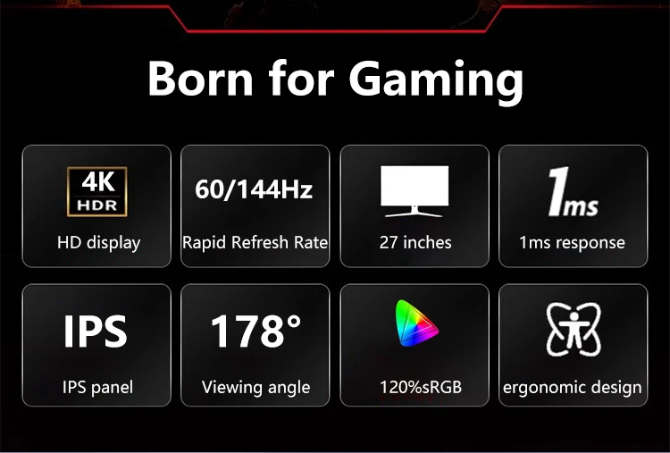 Boardless 24inch 27inch 1k 2k 4k 165hz 240hz Lcd Led Dp Port Gaming ...