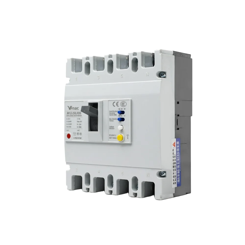 Vinac High Quality MCB MCCB ELCB Plastic Shell Circuit Breaker Air ...